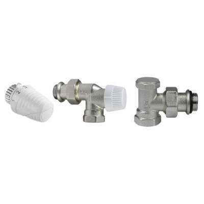 Image du produit KIT ROBINETTERIE RADIATEUR EQUERRE INVERSE