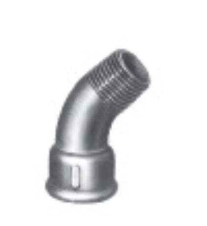 Image du produit COUDE 45&deg; MALE / FEMELLE GALVA