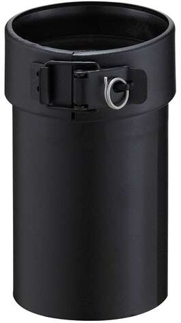 Image du produit Adaptateur universel po&ecirc;le granul&eacute;s 80 PGI Noir mat