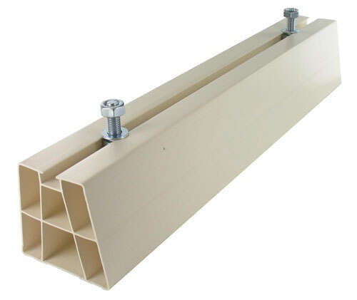 Image du produit PAIRE SOL PVC 450MM H.100mm BLANC