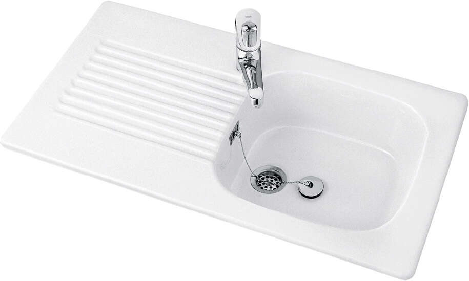 Image du produit EVIER ENCASTRE TUDOR 92X51 BLANC