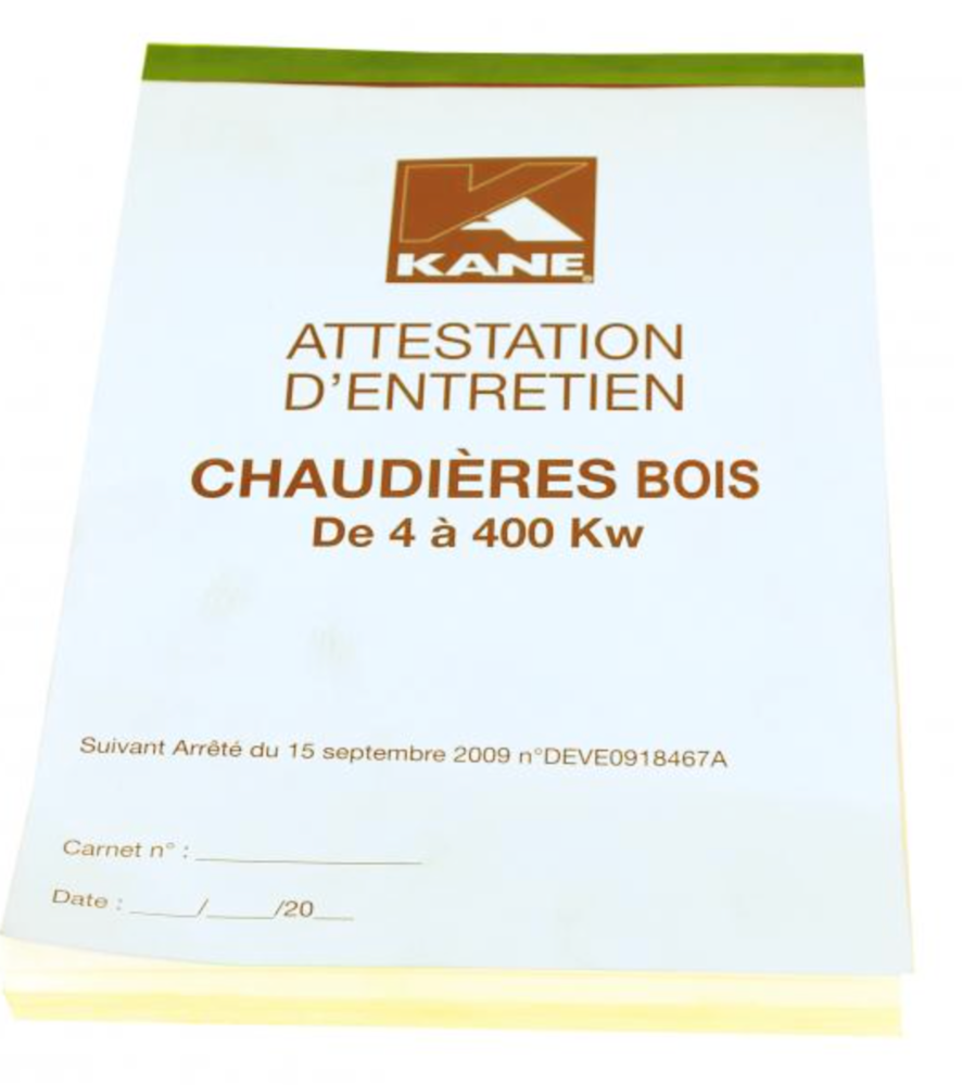 Image du produit ATTESTATION ENTRETIEN BOIS