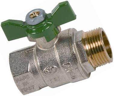 Image du produit VANNE SPHERE M&Acirc;LE / FEMELLE NF PAPILLON NF