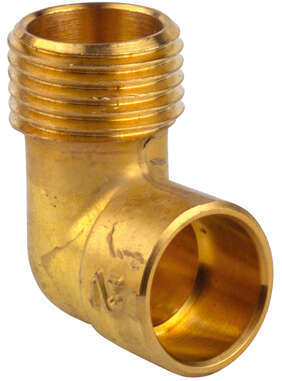 Image du produit COUDE 90&deg; MALE LAITON