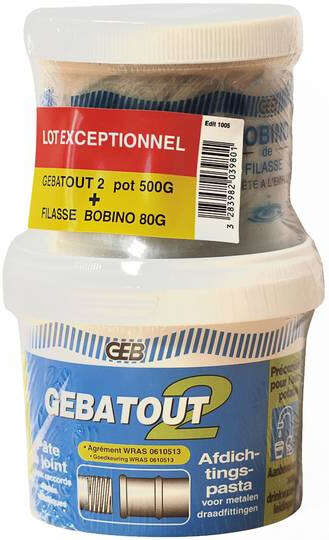 Image du produit LOT GEBATOUT 2 +FILASSE BOBIN0