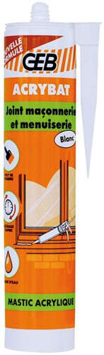 Image du produit MASTIC BATIMENT 310ml ACRYBAT