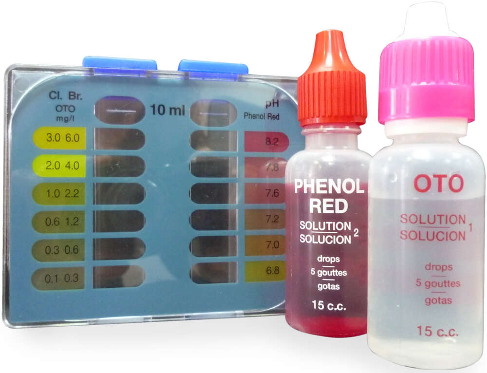 Image du produit TEST TA CHLORE / BROME / PH