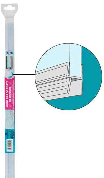 Image du produit JOINT BAS PORTE DOUCHE DBL LEVRES