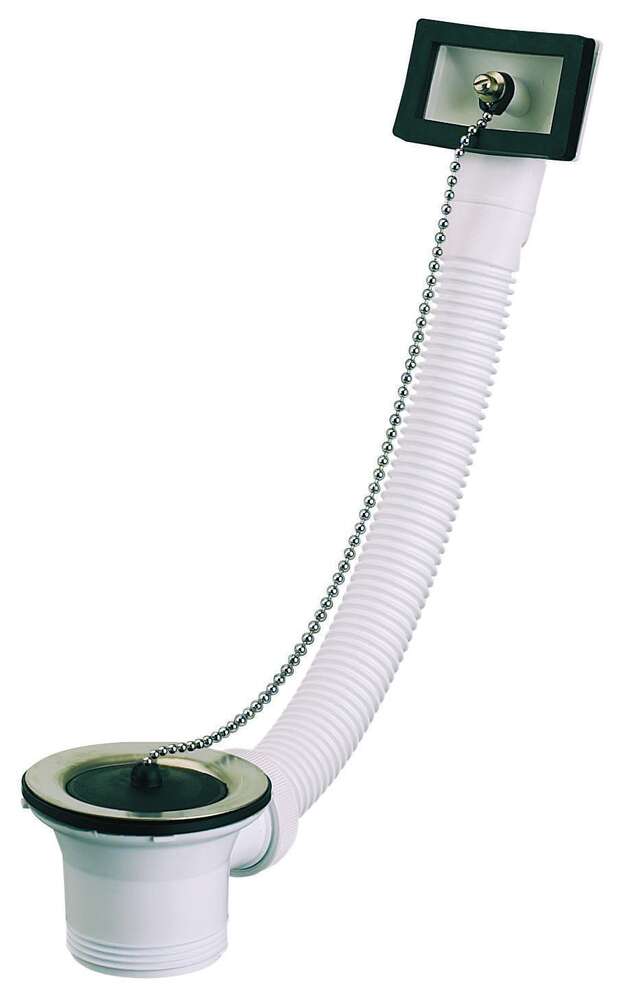 Image du produit BONDE EVIER D.50 + TROP-PLEIN BOUCHON CHAINETTE