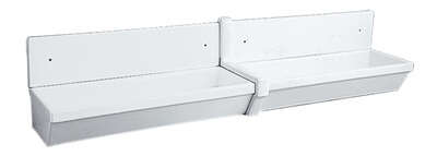 Image du produit LAVABO COLLECTIF PUBLICA 100CL SS TROP PLEIN SS TROU BLANC