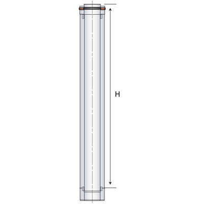 Image du produit ELEMENT DROIT 1000 130-200 E.I