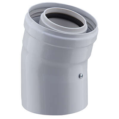 Image du produit ELEMENT COUDE 15&deg; 80/125 E.P EC 15&deg; 80 G.P