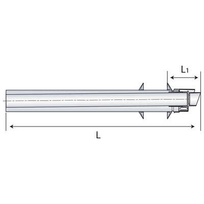 Image du produit Terminal horizontal  60/100 E.P plastic