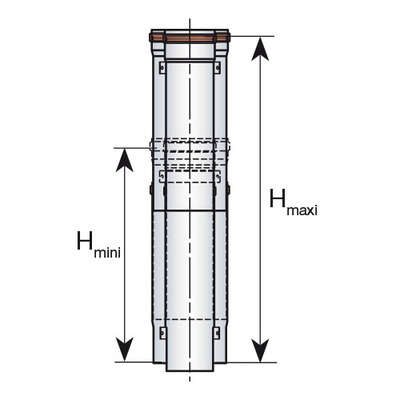 Image du produit ELEMENT COULISSANT  60/&Agrave;245 80/125 GP