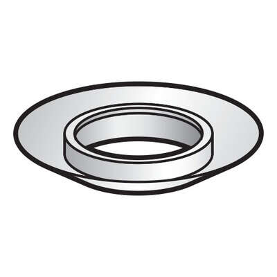 Image du produit ROSACE DUALIS INT D125 BLANCHE
