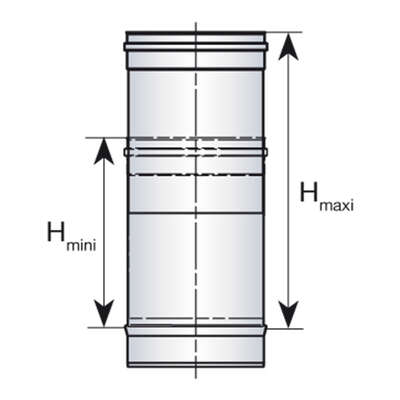 Image du produit ELEMENT REGLABLE 25/40cm CONDENSOR