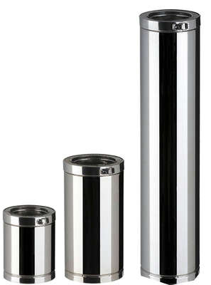 Image du produit ELEMENT DROIT 450mm THERMINOX TI EXTERIEUR