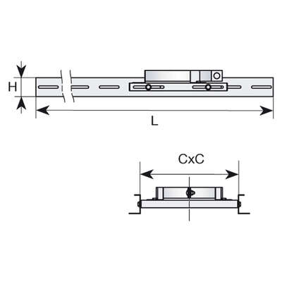 Image du produit SUPPORT PLANCHER 0:130 SLCD SP 130 SLCD
