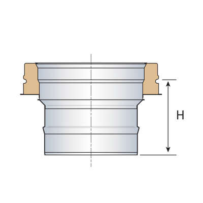 Image du produit REDUCTION VERS SIMPLE PAROI CONDENSOR