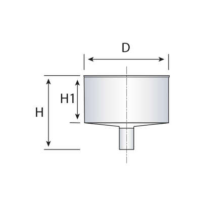 Image du produit CONE DE PURGE INOX SOI
