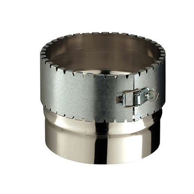Image du produit RACCORD FLEXIBLE EMAILL&Eacute; 80/10 RF100-80 EM