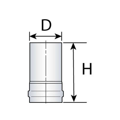 Image du produit ADAPTATEUR FUMISTERIE EMAILLEE GRANULES