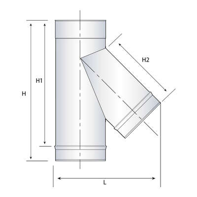 Image du produit TE 135&deg; INOX SOI