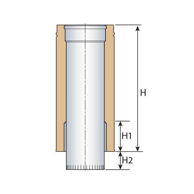 Image du produit ELEMENT DROIT FINITION PLAFOND EMAILLE