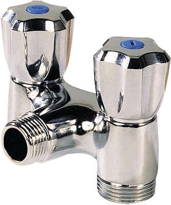 Image du produit ROBINET DOUBLE VERTICAL 1/2