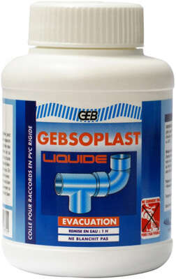 Image du produit COLLE PVC GEBSOPLAST LIQUIDE                      
