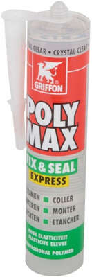 Image du produit COLLE MASTIC POLY MAX&SEAL TANSLUCIDE 300g
