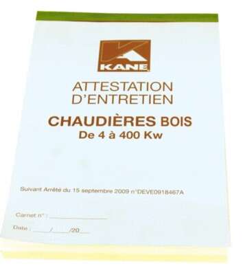 Image du produit ATTESTATION ENTRETIEN BOIS