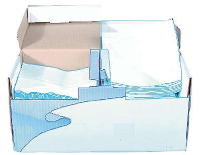 Image du produit 200 FEUILLES ESSUYAGE 30 X 34