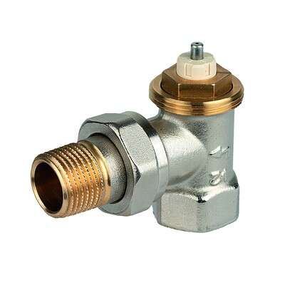 Image du produit CORPS ROBINET EQUERRE 3/4" SX DOUBLE REGLAGE