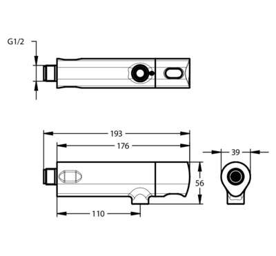 Image du produit ROBINET PRESTO SAFE MURAL ELEC SIMPLE
