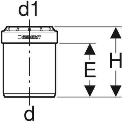 Image du produit REDUC. CONCENTRIQUE D.50/40 COURTE Silent PP