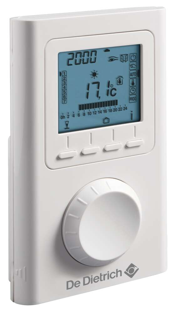 Image du produit Thermostat d'ambiance programmable filaire &agrave; pile