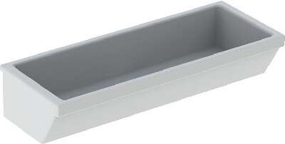 Image du produit LAVABO COLLECTIF PUBLICA 100CL SS TROP PLEIN SS TROU BLANC