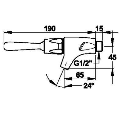 Image du produit ROBINET PRESTO 704 A MANETTE
