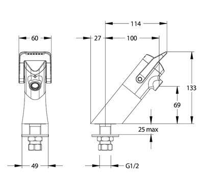 Image du produit ROBINET SIMPLE S/PLAGE NEO DUO