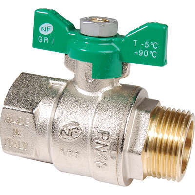 Image du produit VANNE SPHERE M&Acirc;LE / FEMELLE NF PAPILLON NF