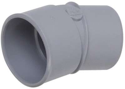 Image du produit COUDE PVC 20&deg; M&Acirc;LE/FEMELLE