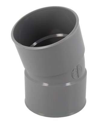 Image du produit COUDE PVC 20&deg; FEMELLE/FEMELLE