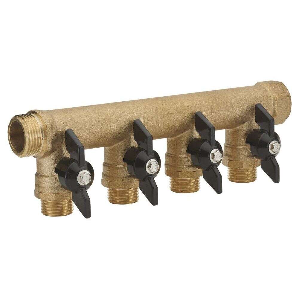 Image du produit COLLECTEUR M/F 3/4 MONOBLOC A VANNES 5D 1/2"