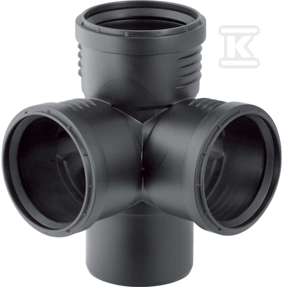 Image du produit EMBRANCHEMENT EQUERRE 87,5&deg; D.110/110 Silent PP