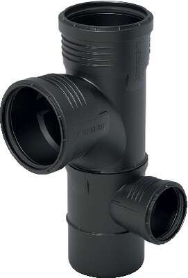 Image du produit EMBR. COMBINE DEPART COUDE D.110/50 Silent PP