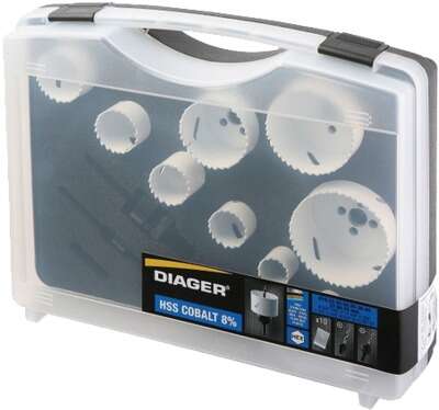 Image du produit MALLETTE SCIES CLOCHE HSS 8% Cobalt 9pcs