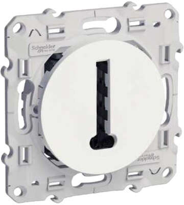 Image du produit PRISE TELEPHONE  BLANC ODACE