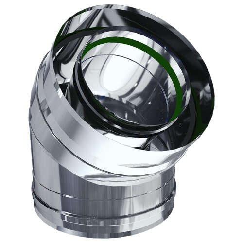 Image du produit COUDE A 45&deg; 80-125  DUALIS E.I