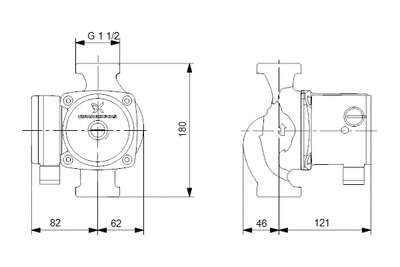 Image du produit CIRCULATEUR UPS 25-80 N MONO REF.95906439